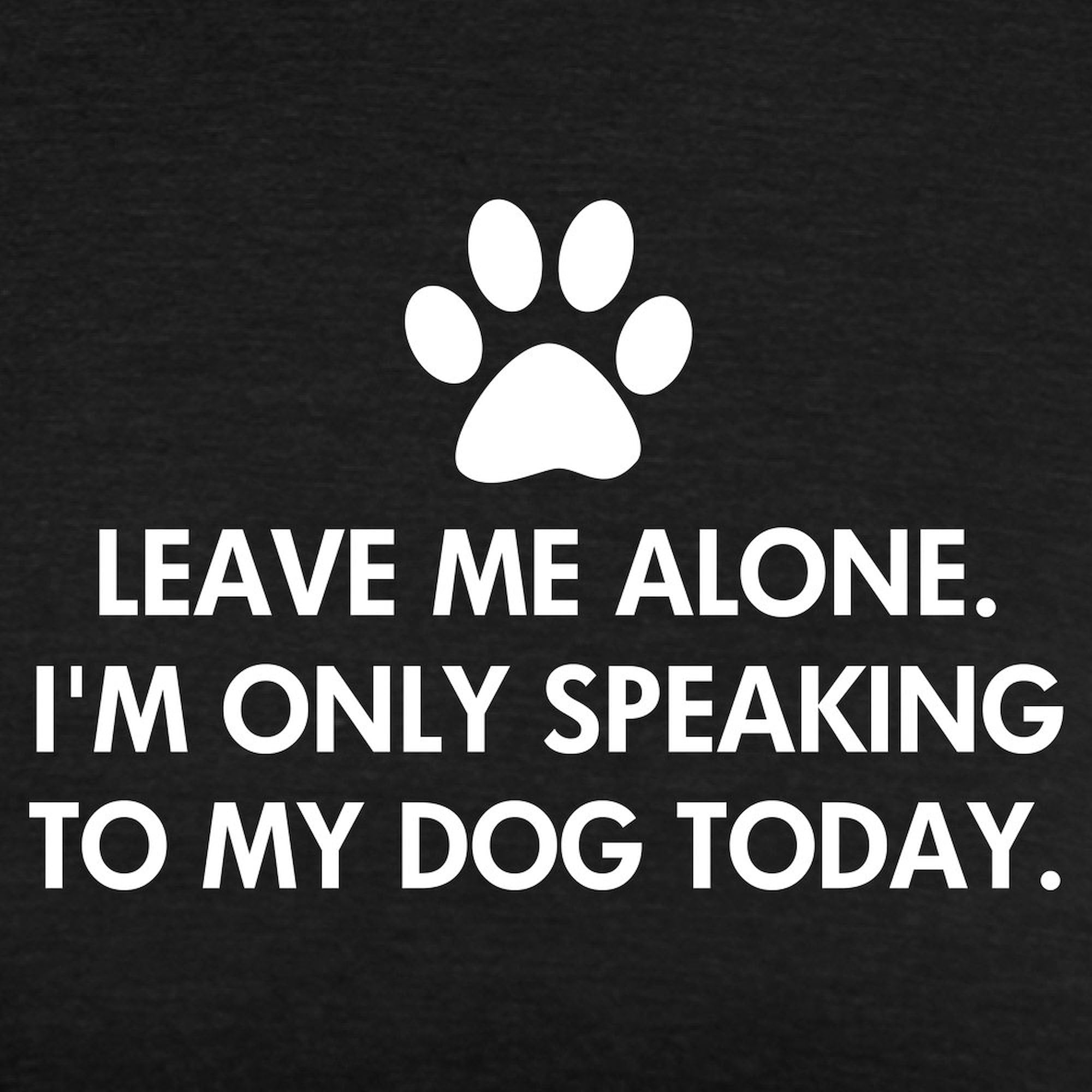 Leave Me Alone Today Women's Tri-Blend T-Shirt | Soft Comfortable Casual Tee for Relaxing at Home, Running Errands or Weekend Outfits
