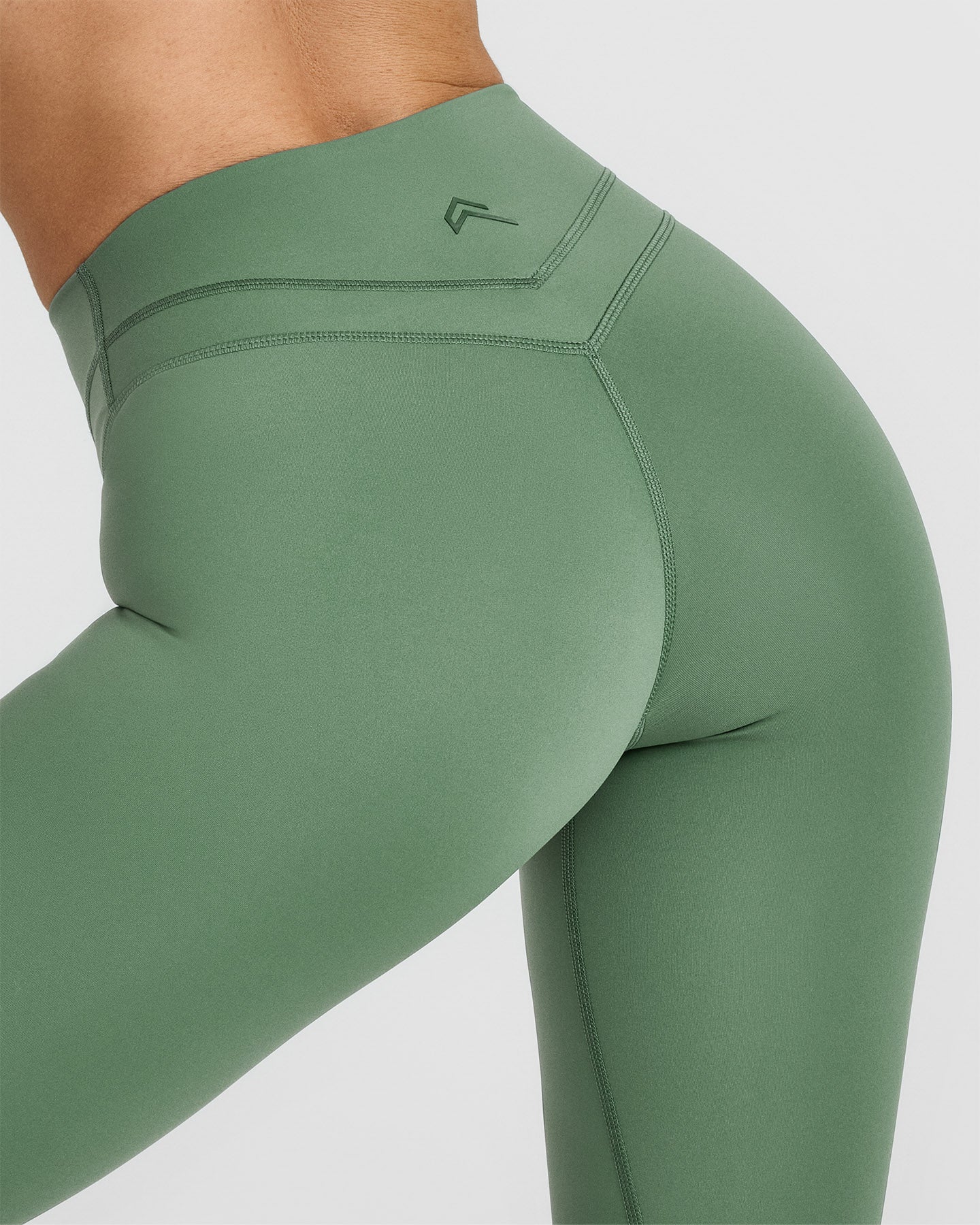 High Waisted Leggings for Women - Seamless Tummy Control Yoga Pants in Forest Green | Perfect for Workout, Yoga & Everyday Wear