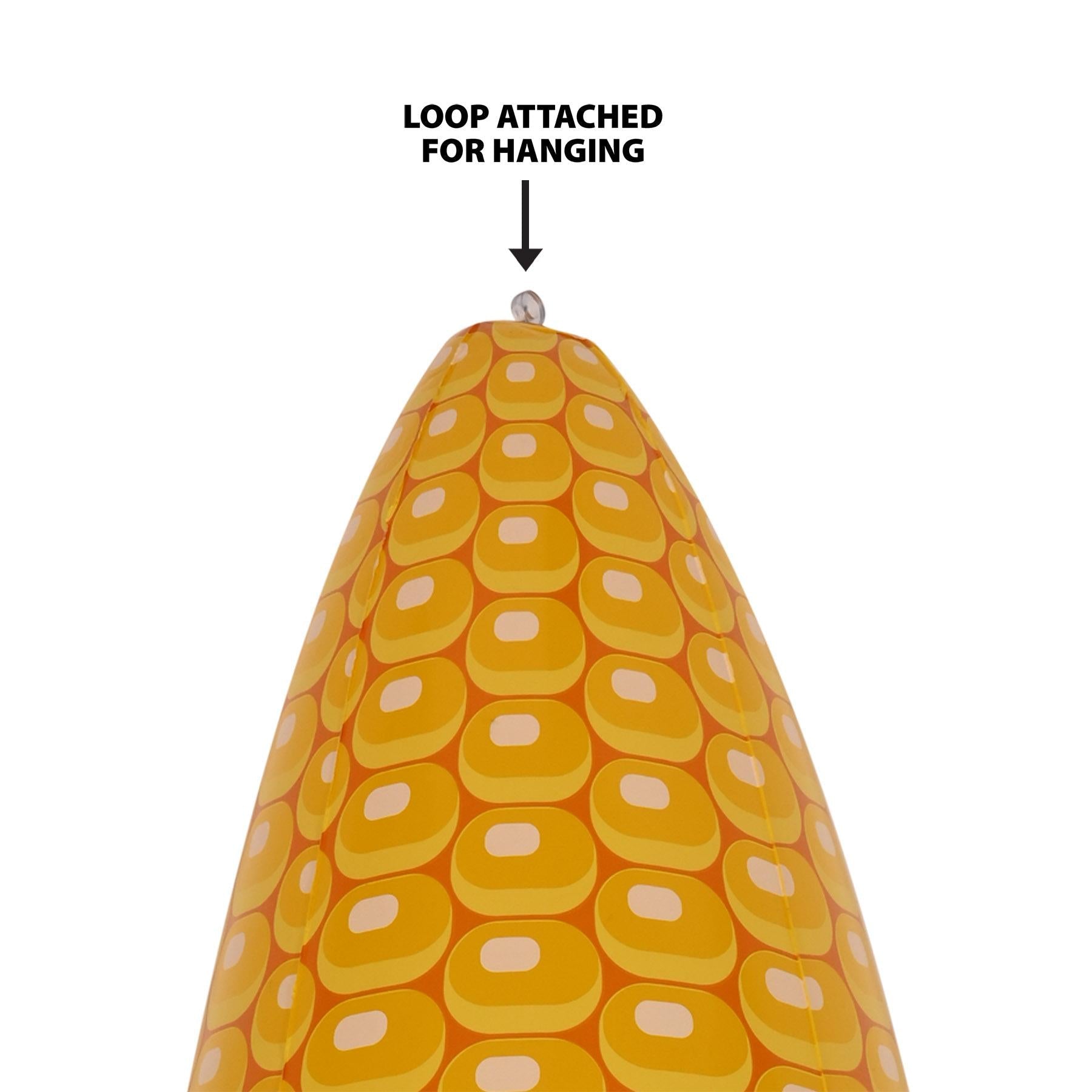 12 Pack Beistle Inflatable Corn Cob Decorations - Fun Thanksgiving Party Supplies for Home, Office & Outdoor Decor