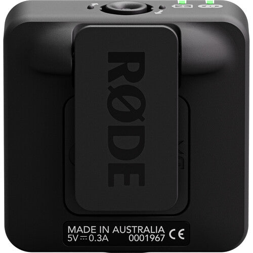 RODE Wireless ME Compact Digital Wireless Microphone System (2.4 GHz, Black) - Perfect for Vlogging, YouTube Videos, Interviews & Live Streaming