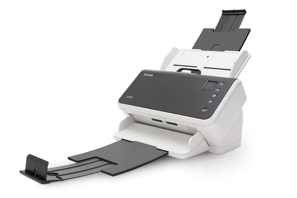 Kodak Alaris S2070 High-Speed Sheetfed Scanner - 600 dpi Optical Resolution for Document Digitization & Office Efficiency | Perfect for Legal, Medical & Business Records Scanning