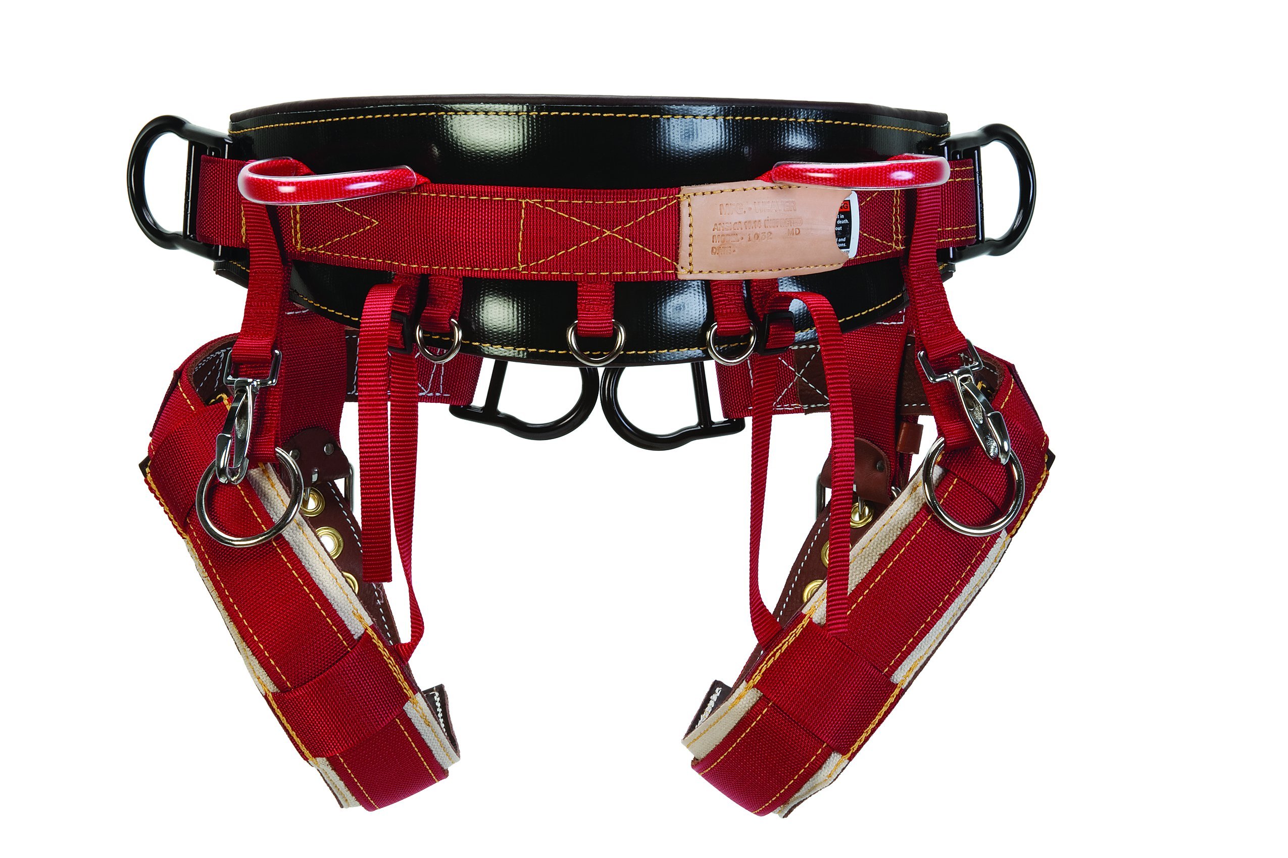 **Weaver Leather WLC 500 Comfort Saddle with Padded Nylon Leg Straps - Premium Equestrian Saddle for Trail Riding & Horse Training**