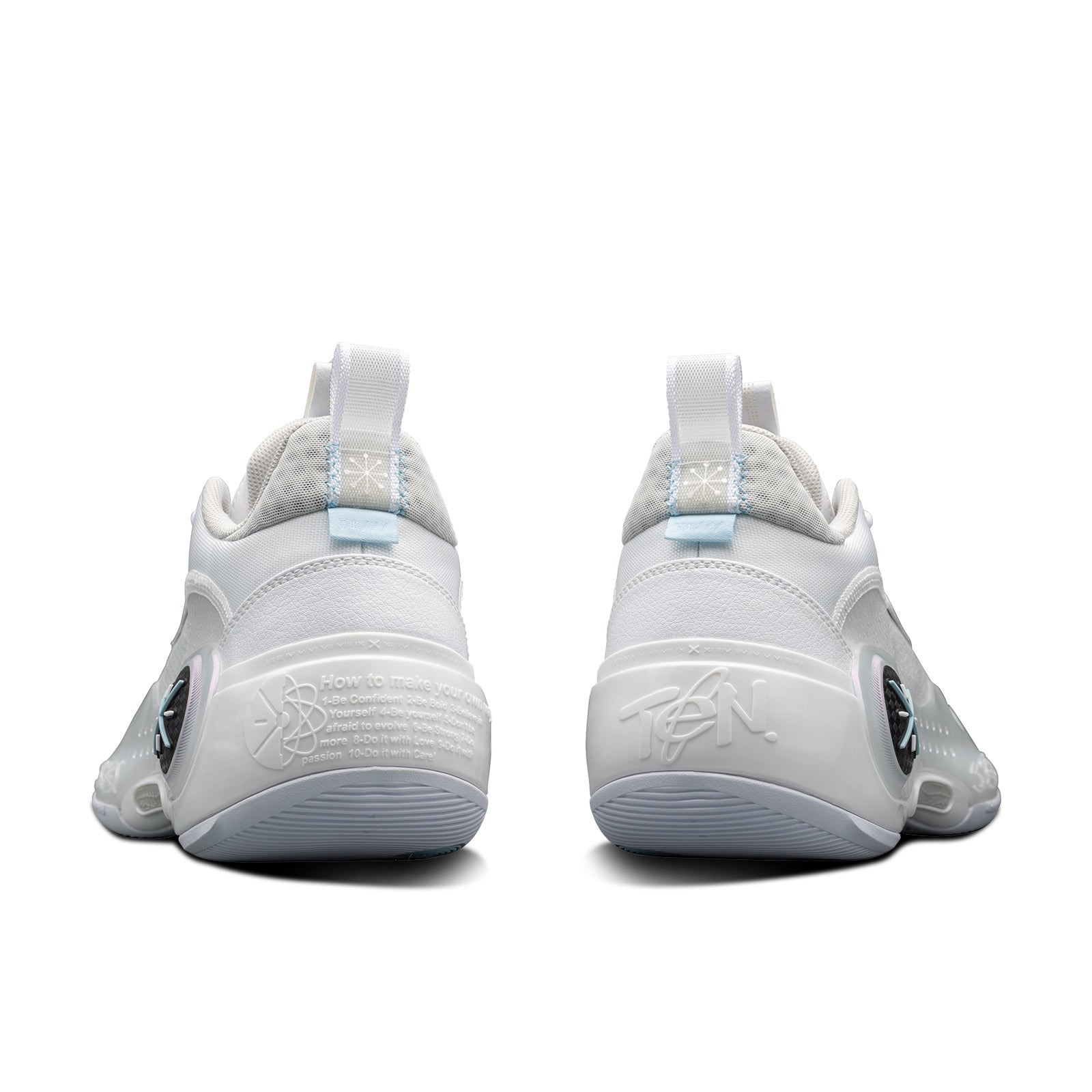 Way of Wade 10 Low White Hot Basketball Shoes - Lightweight Performance Sneakers for Men | Perfect for Indoor Courts & Streetwear Fashion