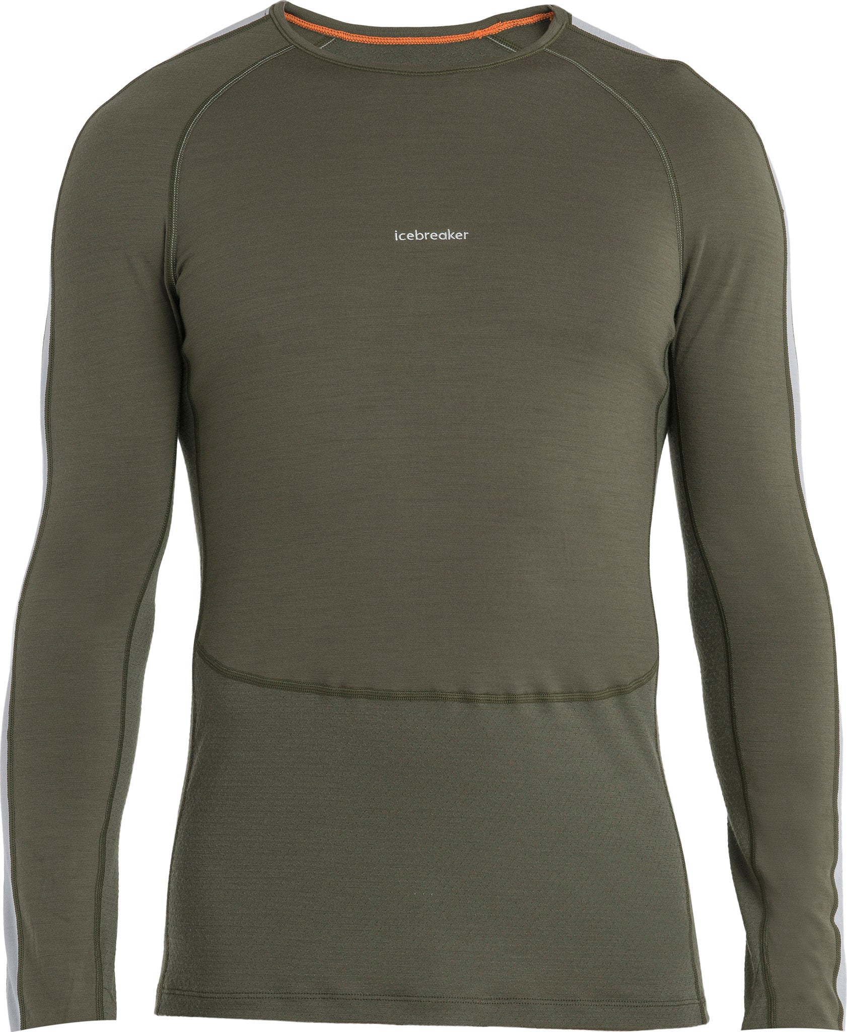 200 ZoneKnit Long Sleeve Crewneck Base Layer Top for Men - Moisture Wicking Thermal Shirt for Cold Weather, Hiking & Outdoor Activities