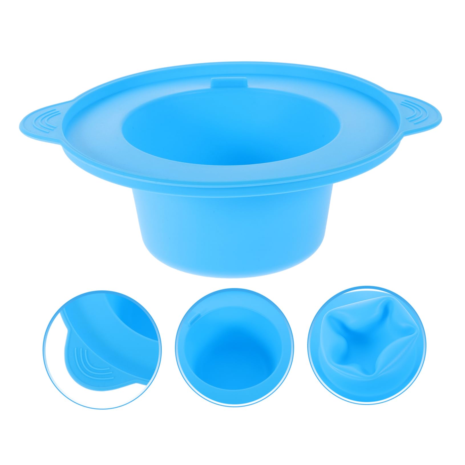 Baluue Silicone Wax Warmer Liner - Small Blue Wax Melt Warmer Liners for Aromatherapy & Home Scenting - Perfect for Spa, Relaxation & Candle Wax Melting