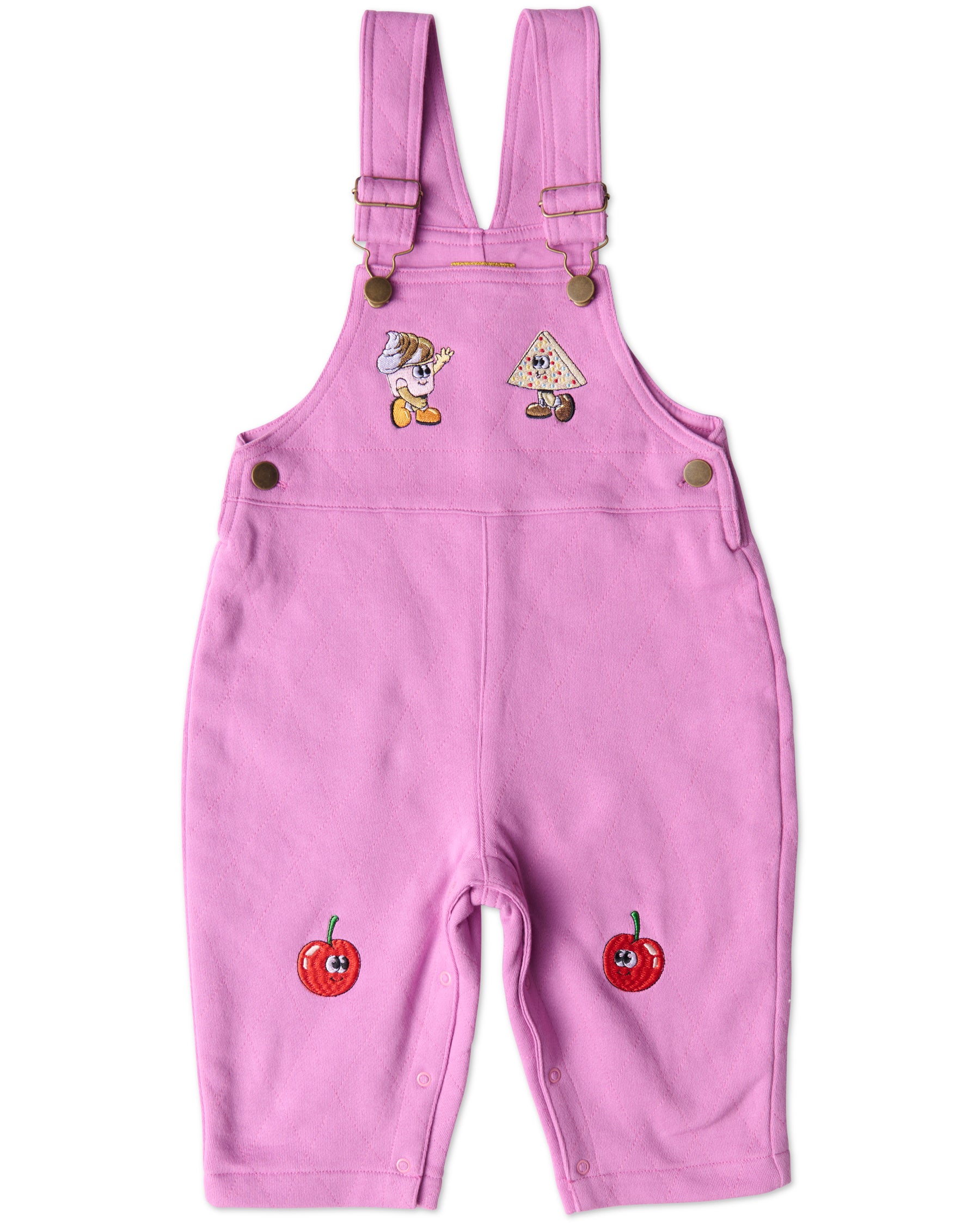 Just Dessert Organic Cotton Quilted Fleece Overalls for Women - Cozy Winter Jumpsuit with Pockets | Perfect for Outdoor Activities, Lounging & Cold Weather Fashion