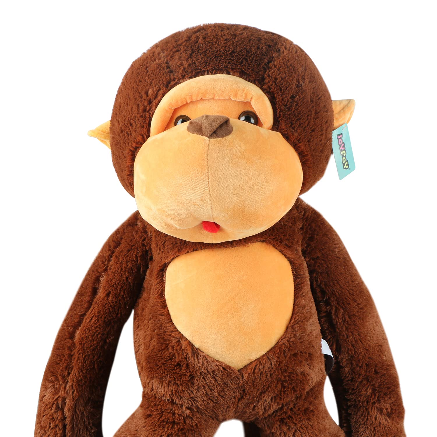 Joyfay 43-Inch Giant Plush Monkey Gorilla Stuffed Animal - 100% New Materials, Pennsylvania Certified Safe for Kids | Perfect for Nursery Decor, Birthday Gifts & Cuddling