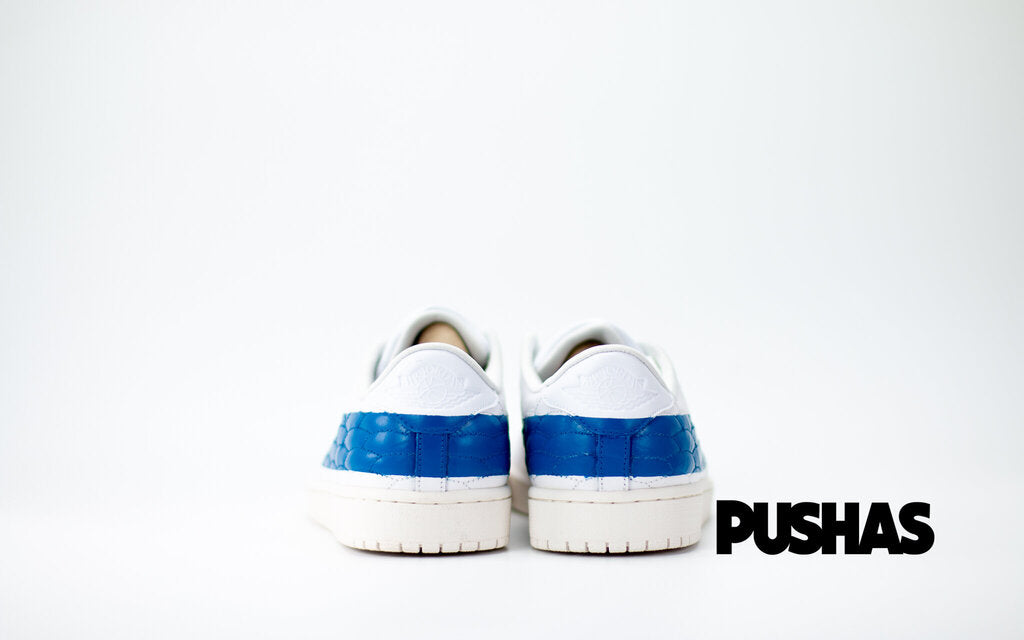 Air Jordan 1 Centre Court 'Military Blue' Sneakers (2021) - Men's Basketball Shoes for Court Performance & Street Style