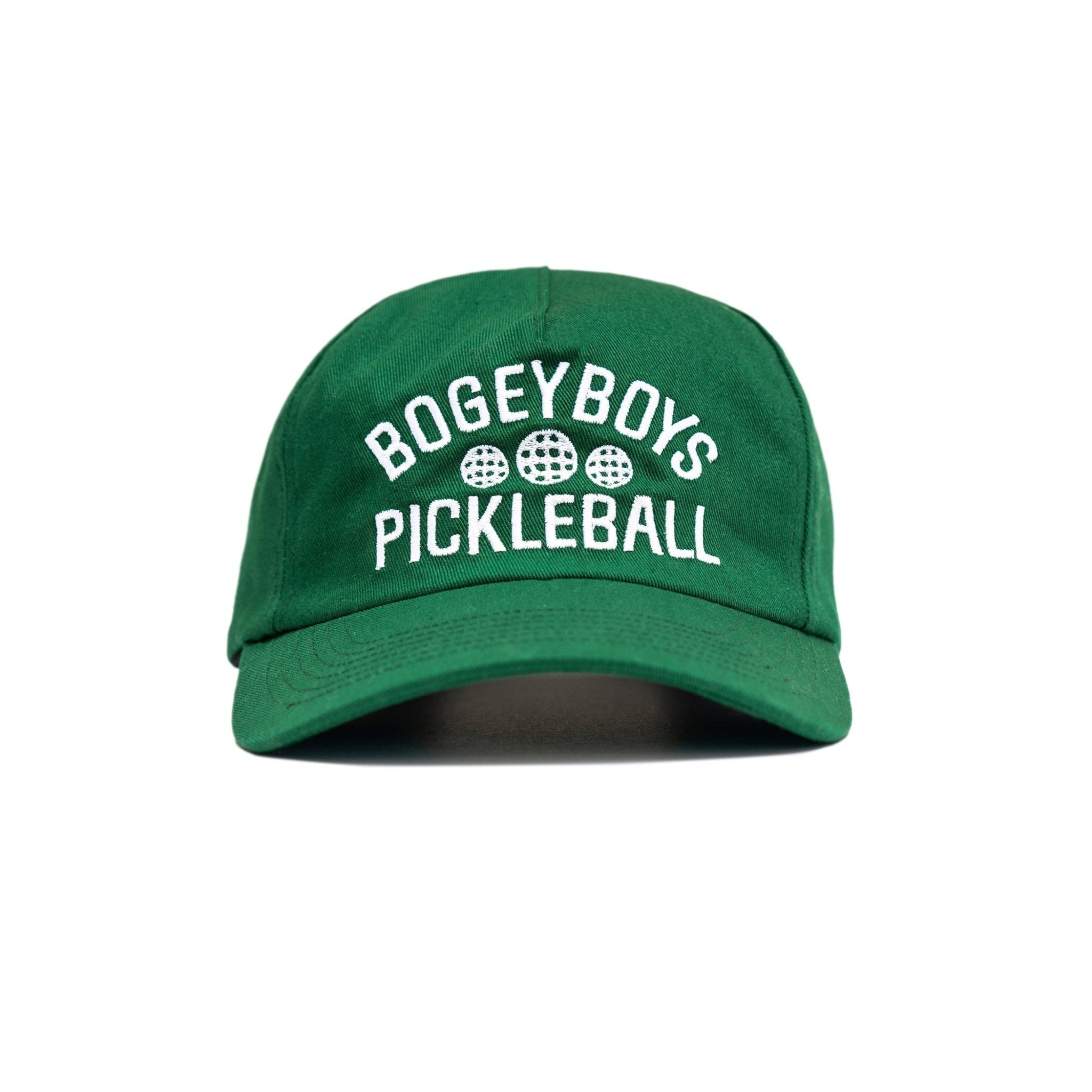 BOGEY BOYS Pickleball Hat - Pine Green Performance Cap for Men & Women | Perfect for Outdoor Sports, Casual Wear & Sun Protection
