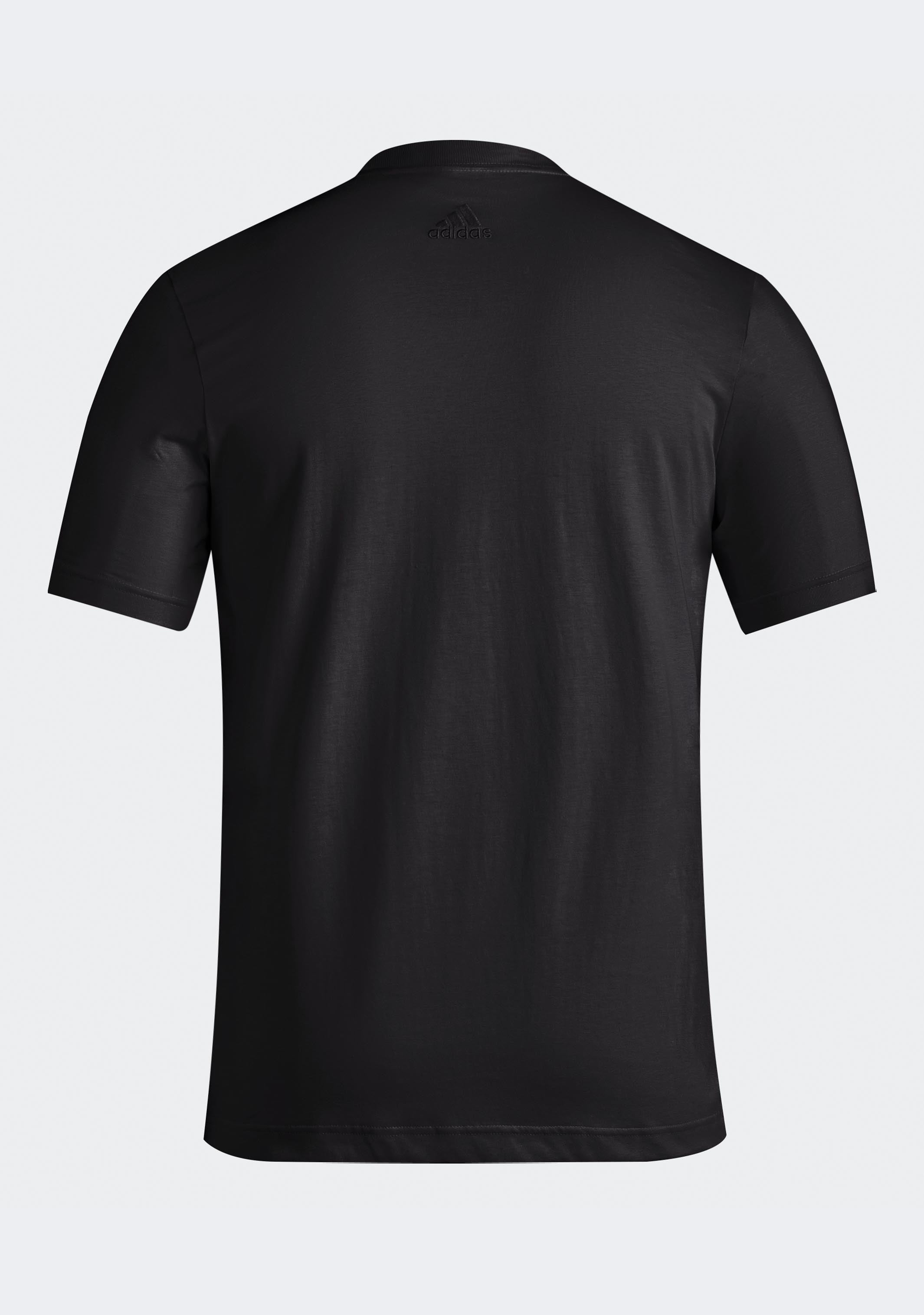 Adidas Men's Essentials Linear Embroidered Logo T-Shirt - Comfortable Cotton Jersey Tee for Casual Wear, Gym & Everyday Outfits