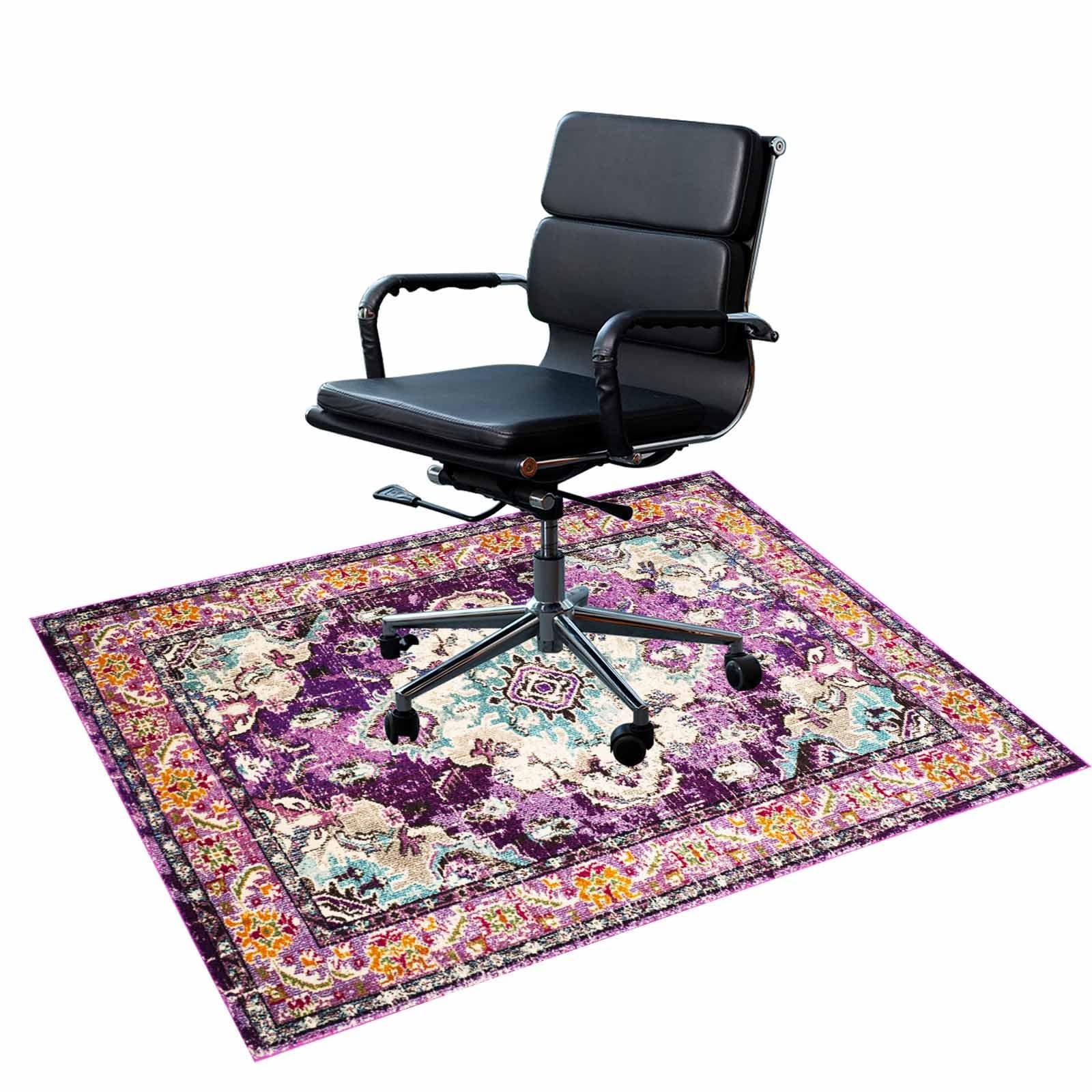 Premium Office Chair Mat for Carpet & Hardwood Floors - Heavy Duty Desk Chair Protector Mat for Computer Chairs - Perfect for Home Office, Gaming Setup & Workspace Protection