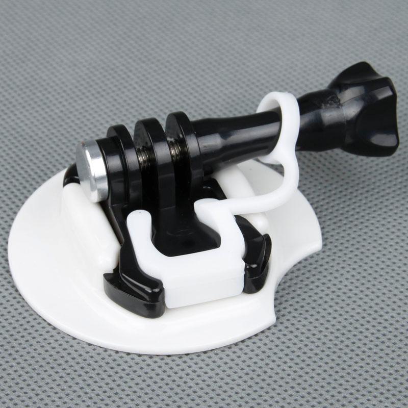 10-Piece White Action Camera Board Mount Set - Secure & Durable Mounting for Surfing, Skateboarding & Snowboarding Adventures