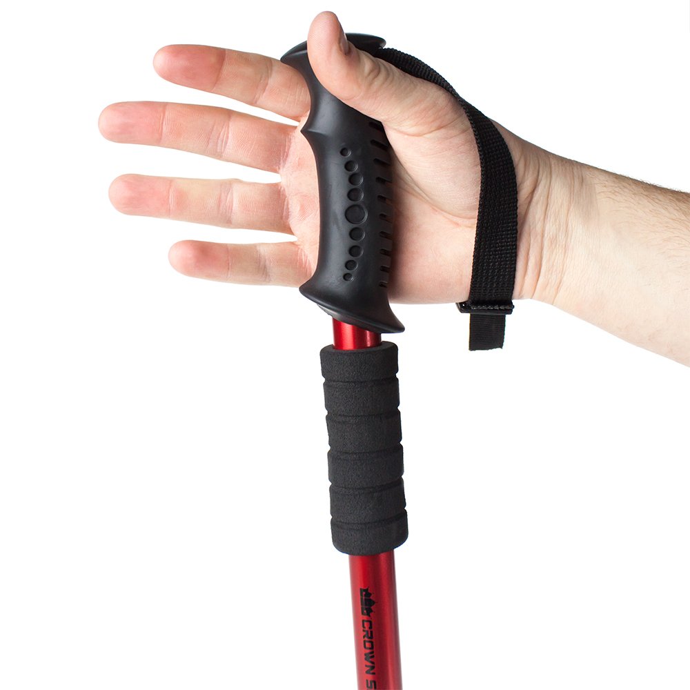 Shock-Resistant Adjustable Trekking Pole for Hiking & Backpacking