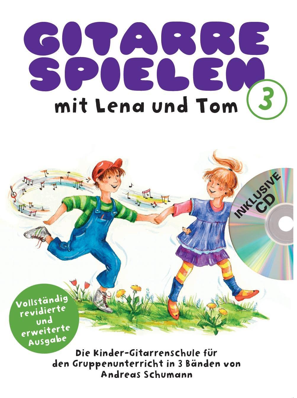 Learn to Play Guitar with Lena and Tom - Book & CD Set (German/English Bilingual) - Perfect for Beginners & Music Lovers