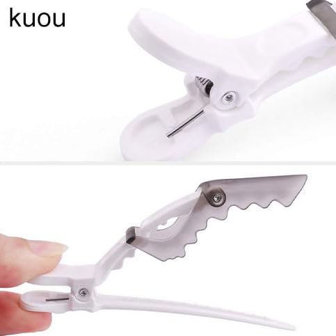 24 PCS Plastic Crocodile Hair Clips for Styling, Sectioning & Hairdressing - Perfect for Salon, Home Use & DIY Hairstyles