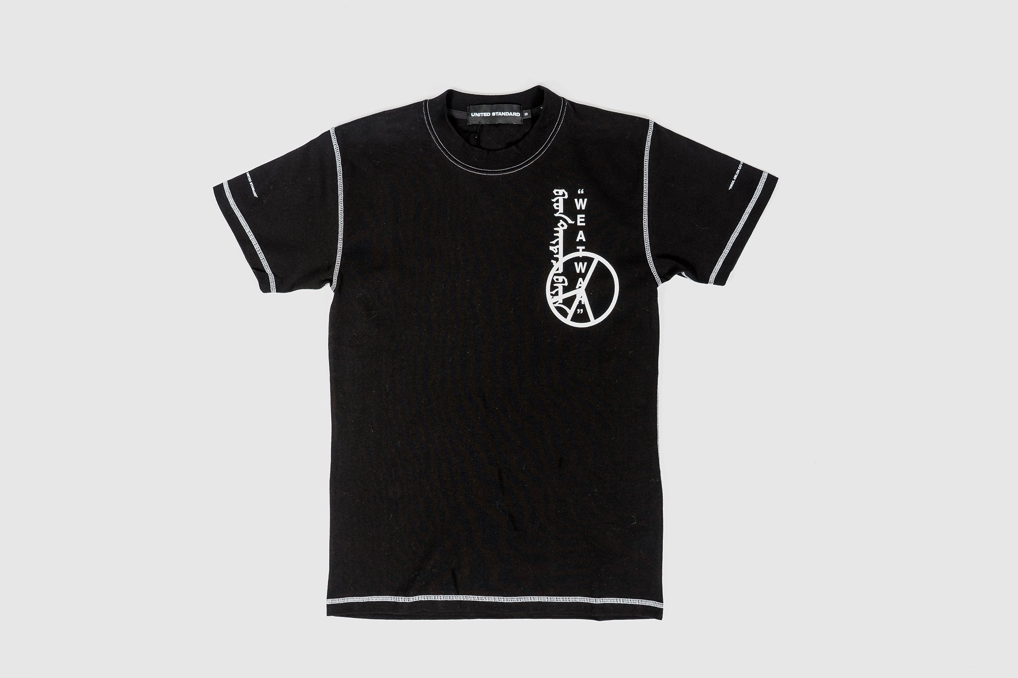 UNITED STANDARD X VIRGIL ABLOH War Graphic T-Shirt - Men's Streetwear Fashion Tee for Casual Wear & Urban Outfits