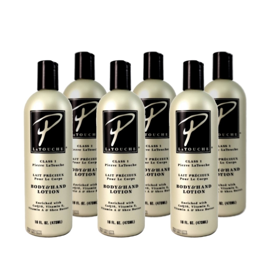 Moisturizing Body & Hand Lotion - 16 oz (Pack of 6) | Hydrating Skin Care for Dry Hands & Full Body | Perfect for Daily Use, Travel & Office