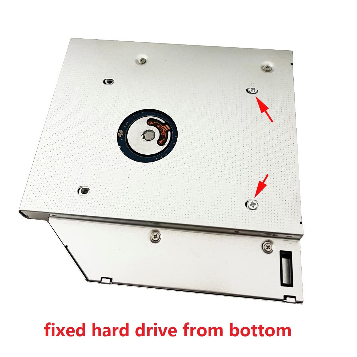 NIGUDEYANG 2nd Hard Drive SSD HDD Optical Bay Caddy Tray for Dell Inspiron 17 7000 7737 i7 i5 Laptop - Upgrade Storage for Gaming, Video Editing & Data Backup