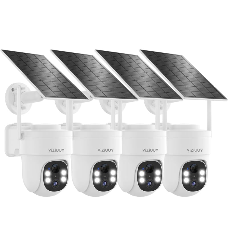 White - 4Pack 3MP Cam