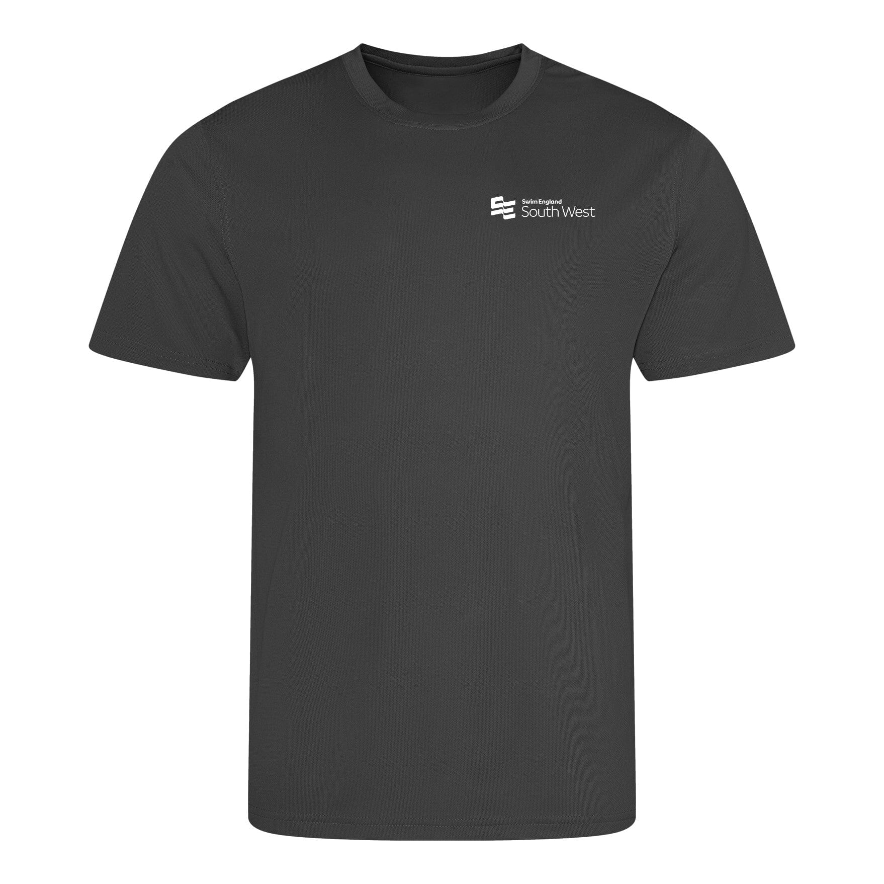 Swim England South West Summer Championships 2025 T-Shirt - Charcoal Grey - Official Competition Apparel for Swimming Events & Summer Sports