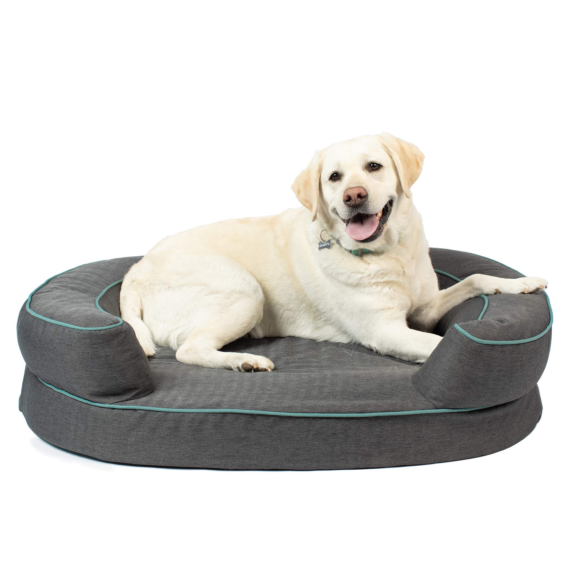 Hyper Pet Durable Dreamer Deluxe Orthopedic Dog Bed - HyperFoam & HyperLock Support for Small, Large & X-Large Dogs (39