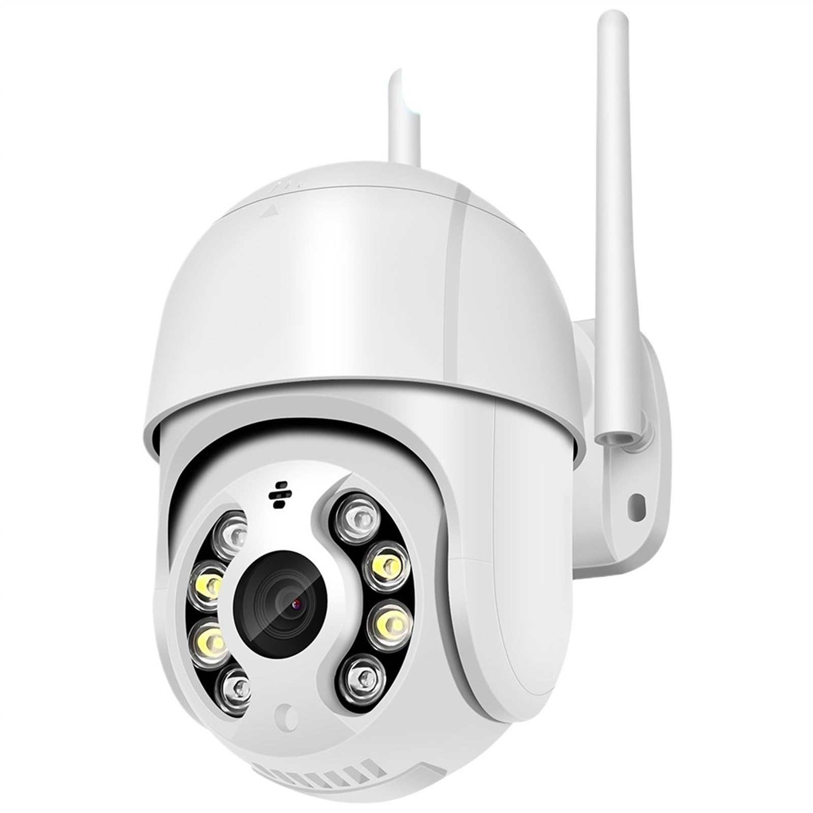 8MP 4K PTZ Outdoor Security Camera with AI Human Detection - Wireless IP Surveillance Camera, 4X Digital Zoom, Auto Tracking & Motion Detection for Home/Business Security (Cloud Supported) - Ideal for 24/7 Property Monitoring & Smart Home Protection