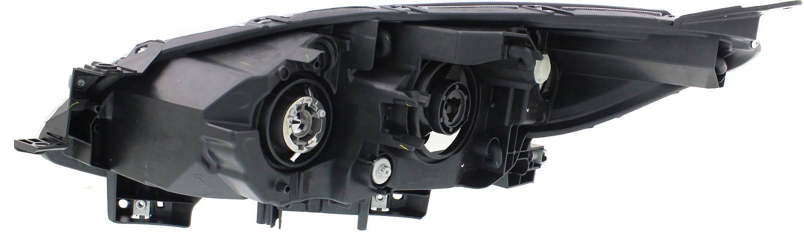 MAZDA 5 2012-2017 Right Side Headlight Assembly - CAPA Certified Halogen Headlamp with Lens & Housing - Perfect for Replacement & Night Driving Safety