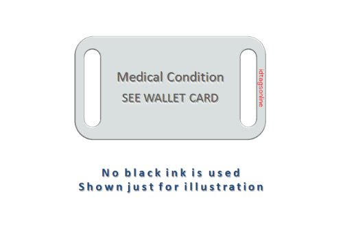 Kids Hemophilia Medical Alert ID Bracelet - Sport & Travel Safety Accessory for Children with Bleeding Disorders | Perfect for School, Sports, and Emergency Situations