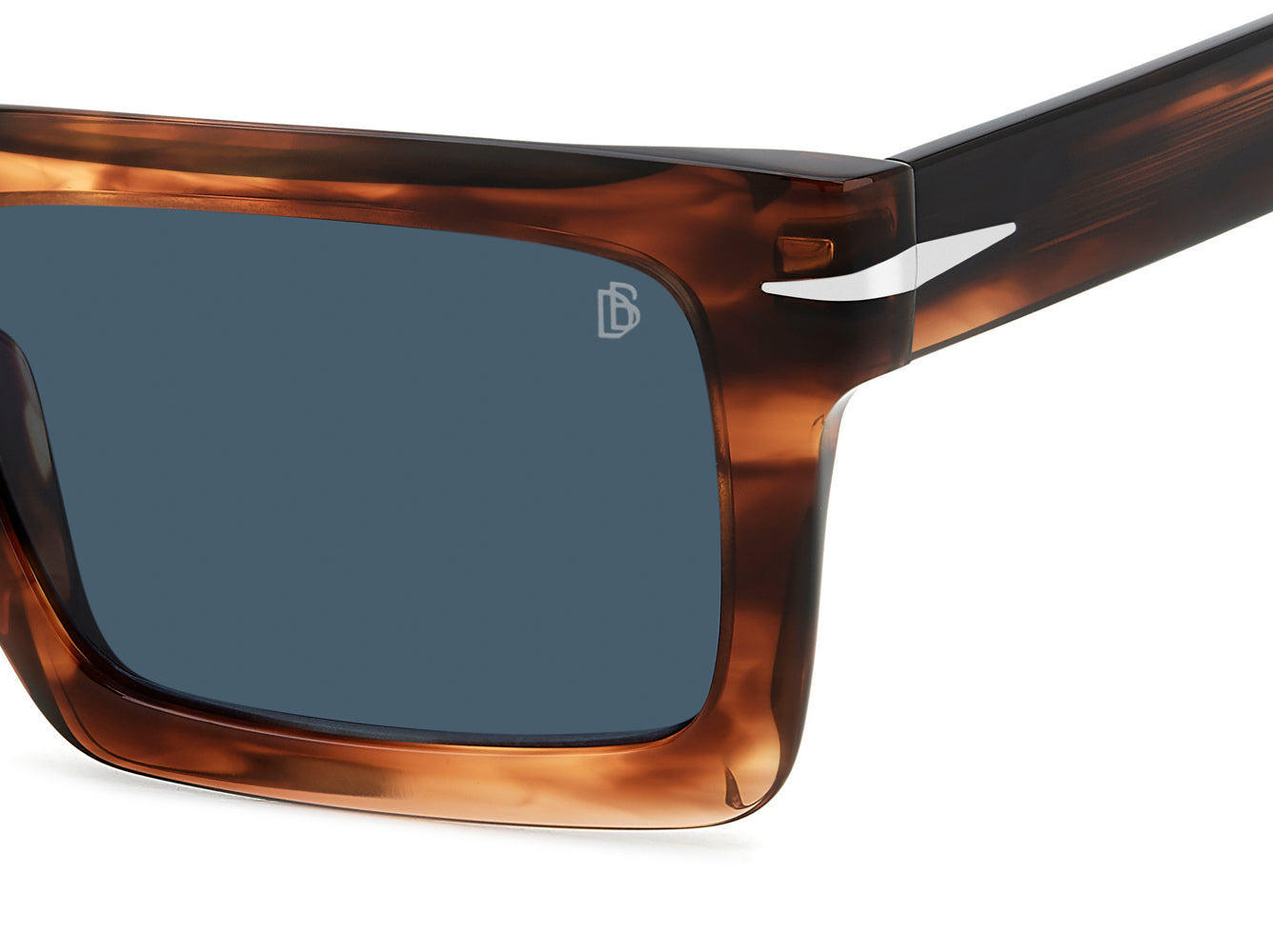 David Beckham DB7126/S Sunglasses - Polarized Aviator Style for Men & Women - UV Protection & Anti-Glare - Perfect for Driving, Travel & Outdoor Activities