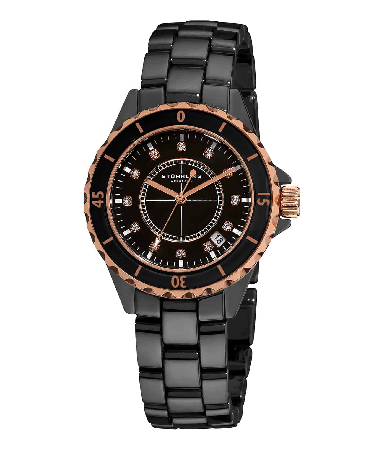 Fusion 374 Quartz 39mm Fashion Watch for Men - Stylish Analog Wristwatch with Date Window - Perfect for Business, Casual Wear & Everyday Use