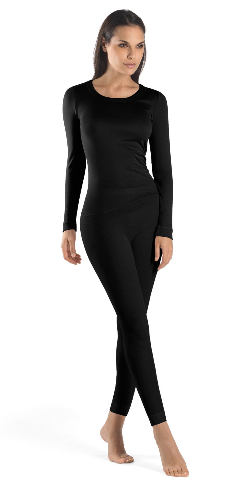 HANRO Women's Silk Cashmere Long Sleeve Shirt - Soft Luxurious Blouse for Work & Evening Wear - Perfect for Office, Date Night & Special Occasions
