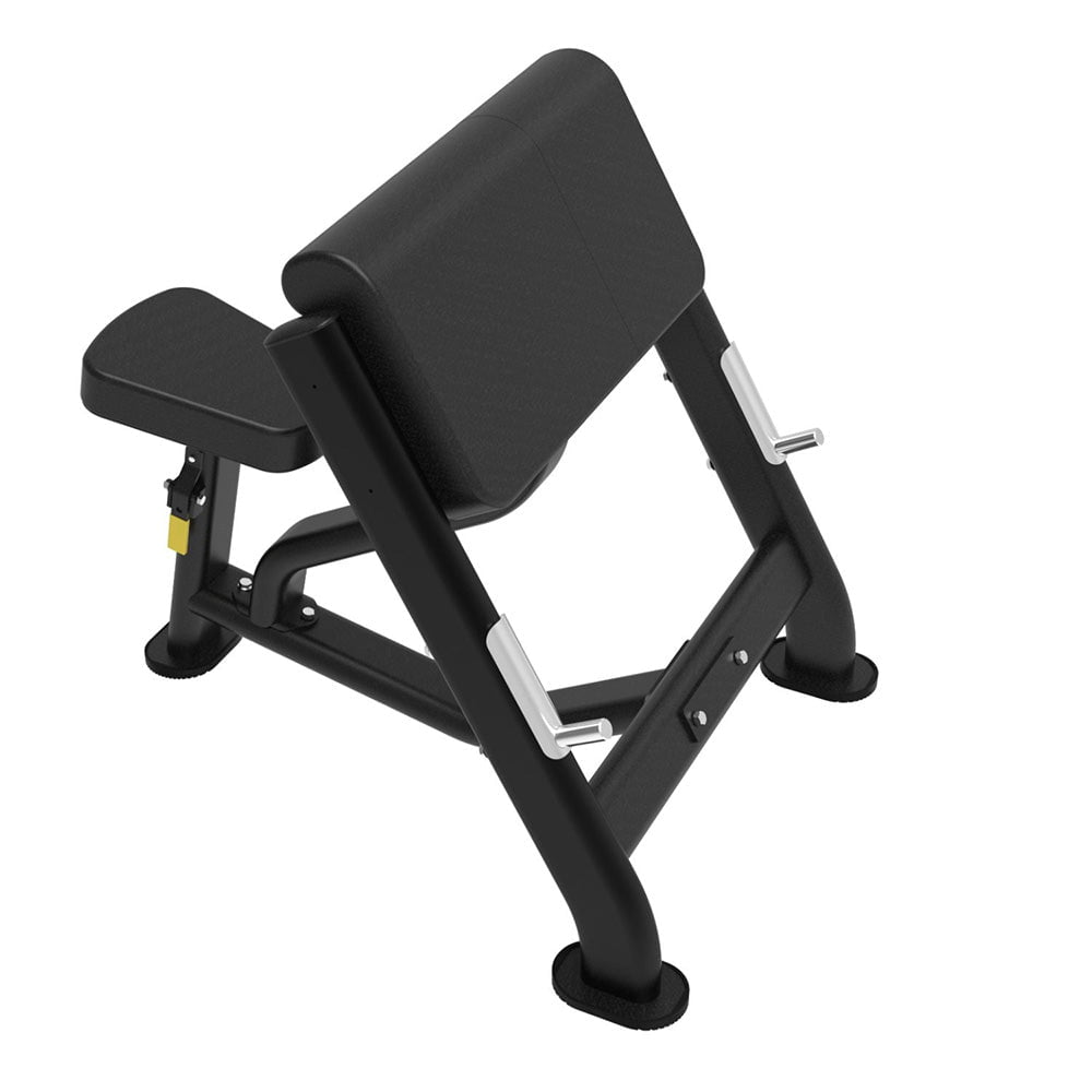 Impulse Ultimate Seated Preacher Curl Bench - Adjustable Arm Curl Machine for Bicep Workouts at Home Gym - Perfect for Strength Training and Muscle Building