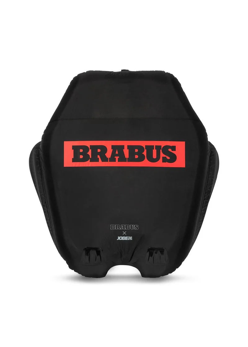 Jobe x Brabus Shadow 2-Person Towable Tube for Boating & Water Sports - High-Speed Inflatable Ride for Lakes, Rivers & Beach Fun
