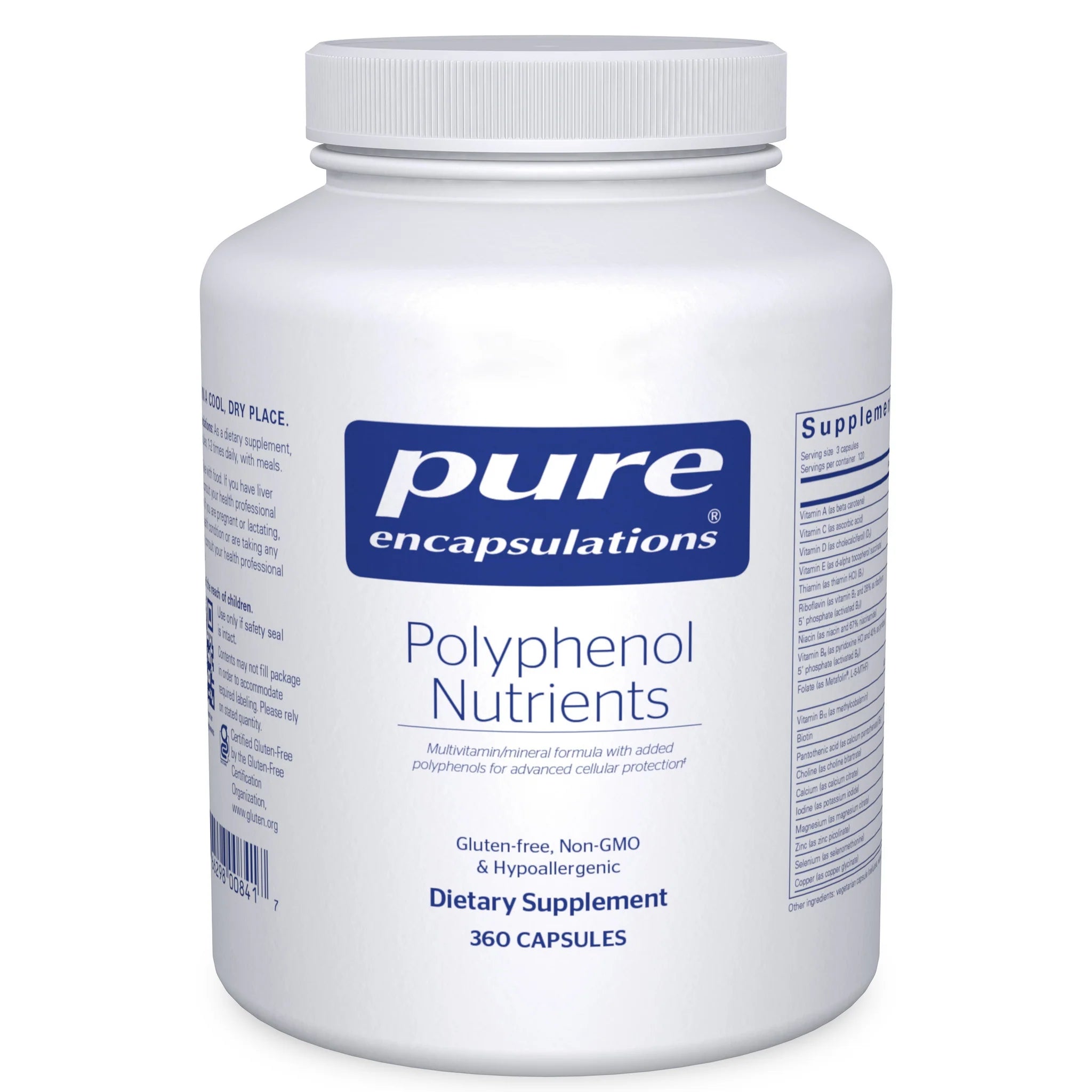 Premium Polyphenol Nutrients Supplement - Antioxidant Rich Superfood for Heart & Brain Health | Supports Immunity, Energy & Longevity | Ideal for Daily Wellness, Detox & Anti-Aging Routines