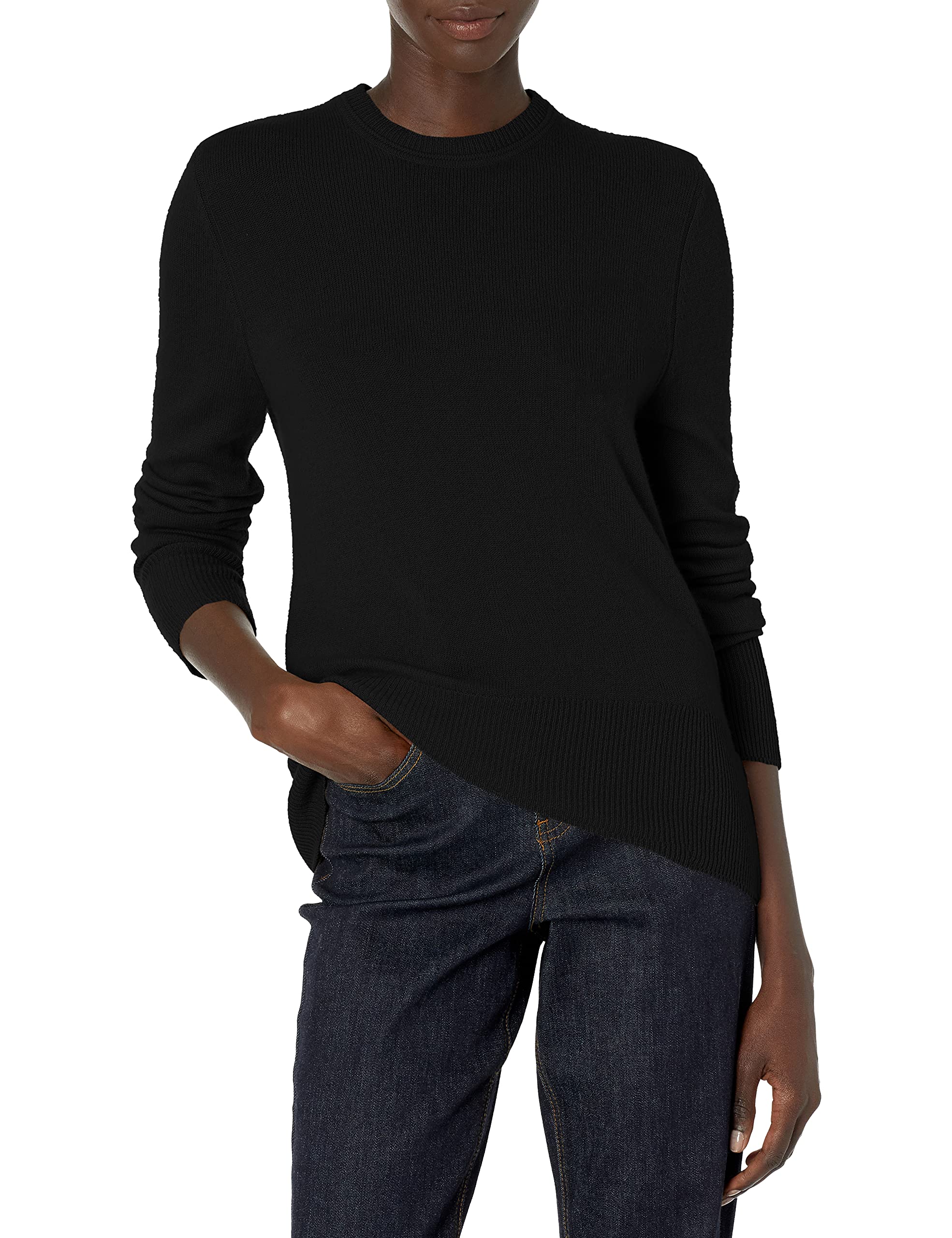 Women's Sanni Crew Sweater - Soft Knit Pullover for Casual Wear & Layering | Cozy Fall & Winter Sweater for Women | Perfect for Office, Travel & Everyday Outfits