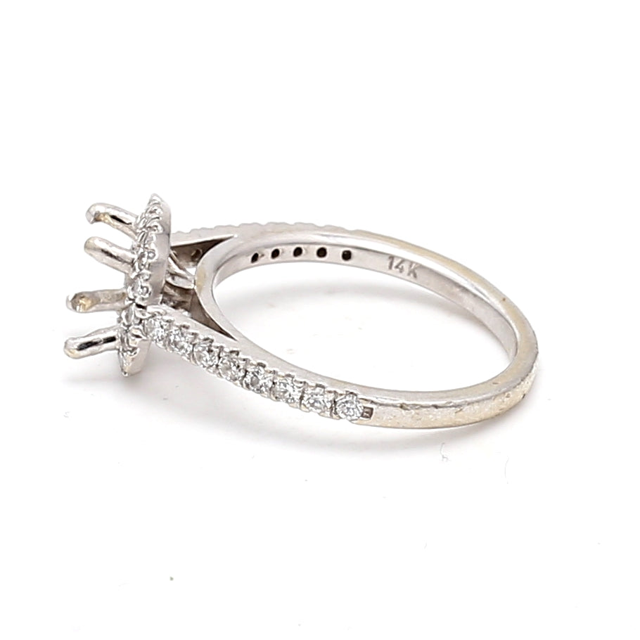 0.25 Carat Round Brilliant Diamond Engagement Ring in 14K White Gold - Perfect for Proposals, Anniversaries & Special Occasions