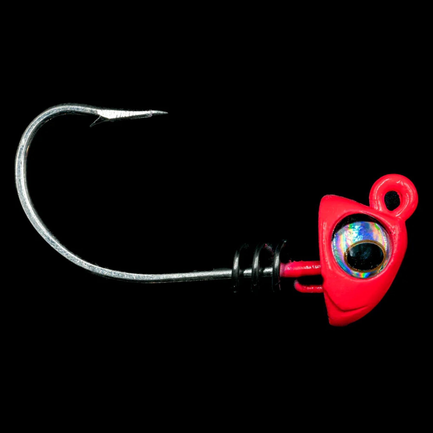 NLBN No Live Bait Needed Hot Heads Screw Lock Jig Heads for 5 Paddle Tails - Premium Fishing Lures for Bass, Walleye & Saltwater Fishing | Perfect for Freshwater & Saltwater Anglers