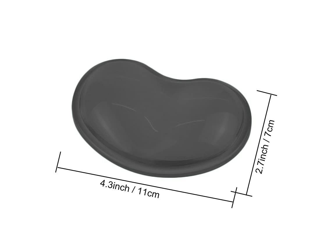 Ergonomic Gel Keyboard & Mouse Wrist Rest Set - Comfortable Support for Office, Gaming & Computer Use - Pain Relief Wrist Pads for Typing & PC Work (Home/Office Setup)