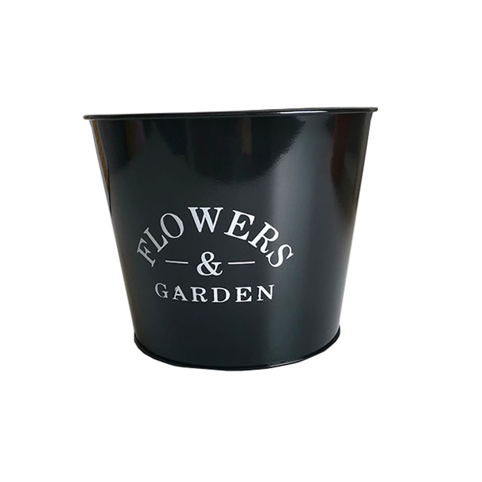 Elegant Black Flower Basket - Lightweight Faux Floral Arrangement for Office & Home Decor | Perfect for Desks, Tables & Gift Giving