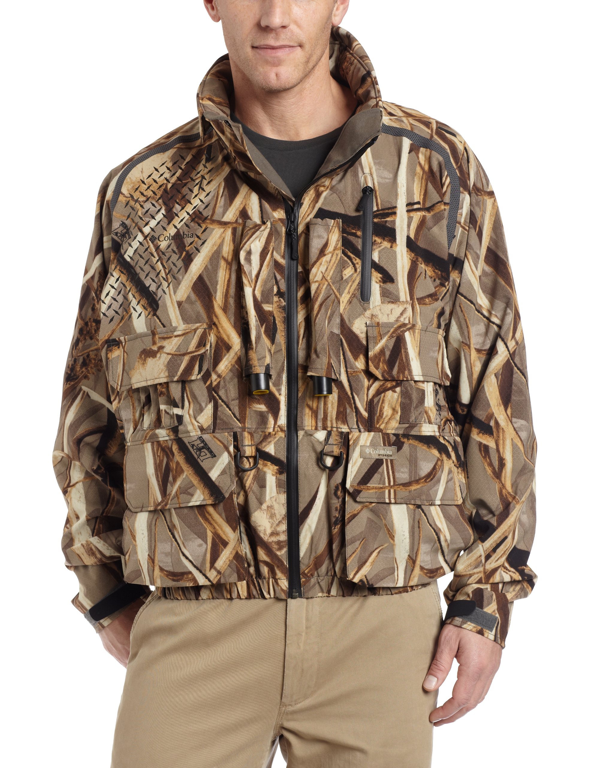 Columbia Men's Omni-Heat Wader Widgeon Shell Jacket - Waterproof & Insulated Winter Coat for Hiking, Fishing & Outdoor Adventures