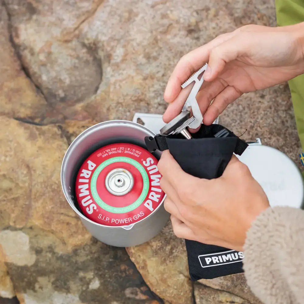 Primus Express Camping Gas Stove - Portable Outdoor Cooking Stove for Backpacking, Hiking & Camping Trips - Compact & Lightweight Design for Easy Travel
