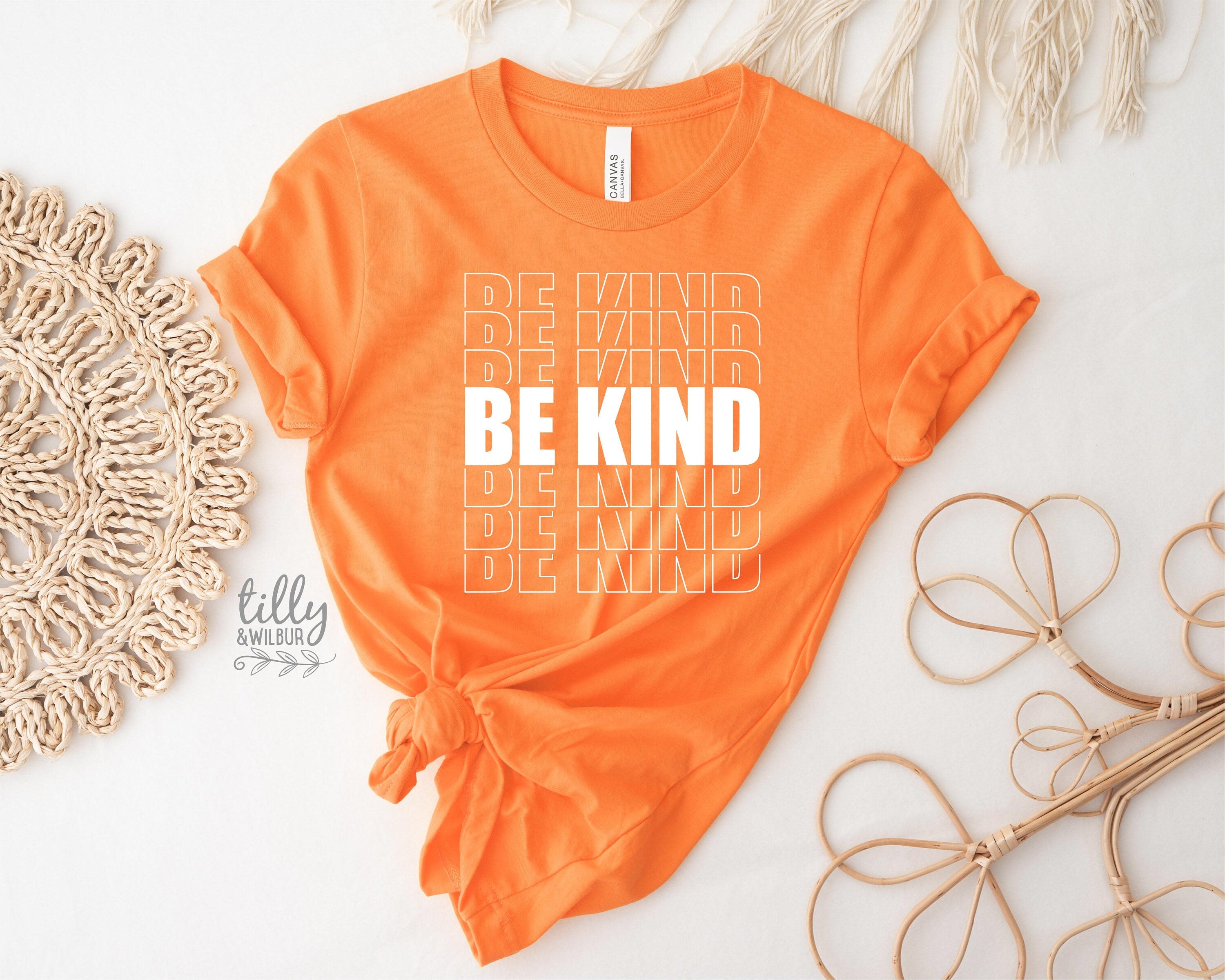 Be Kind Women's T-Shirt - Soft Cotton Casual Tee for Everyday Wear - Perfect for Work, Outings & Relaxing
