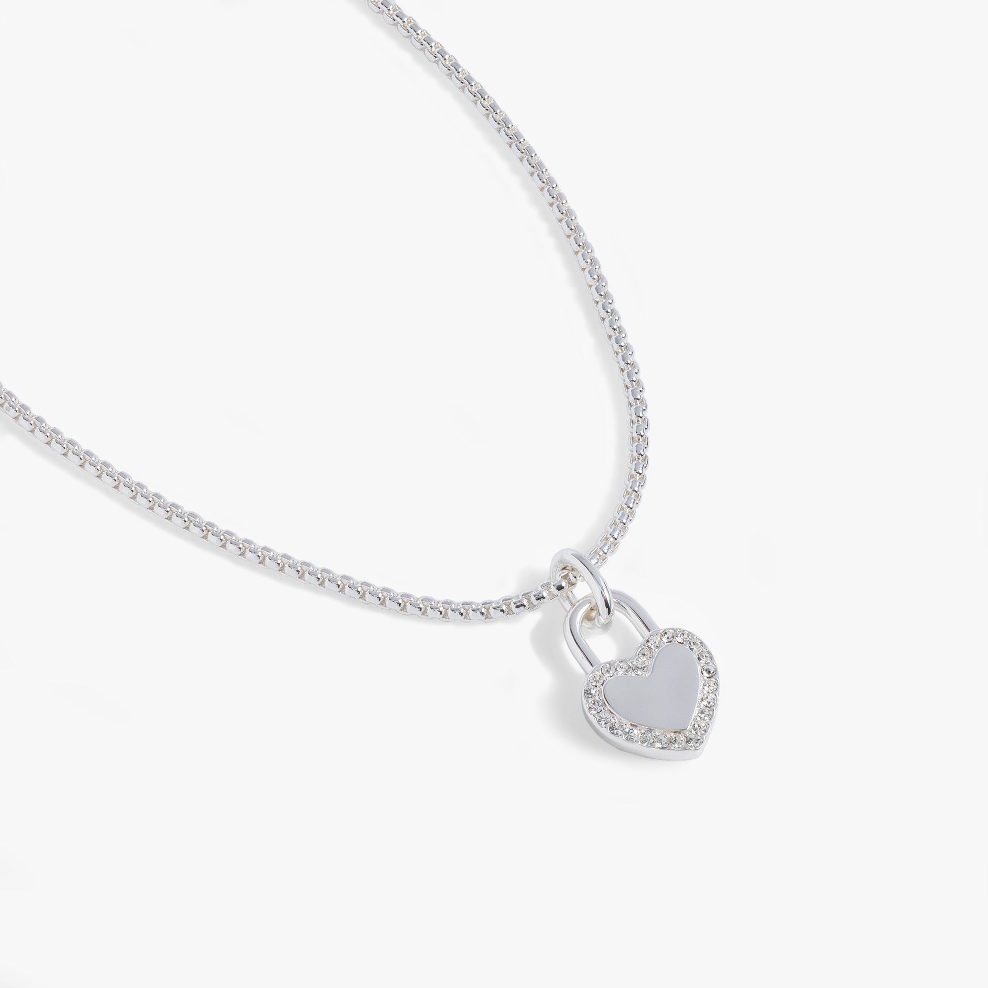 Follow Your Dreams Heart Lock Necklace - Romantic Gift for Her, Valentine's Day, Anniversary & Special Occasions
