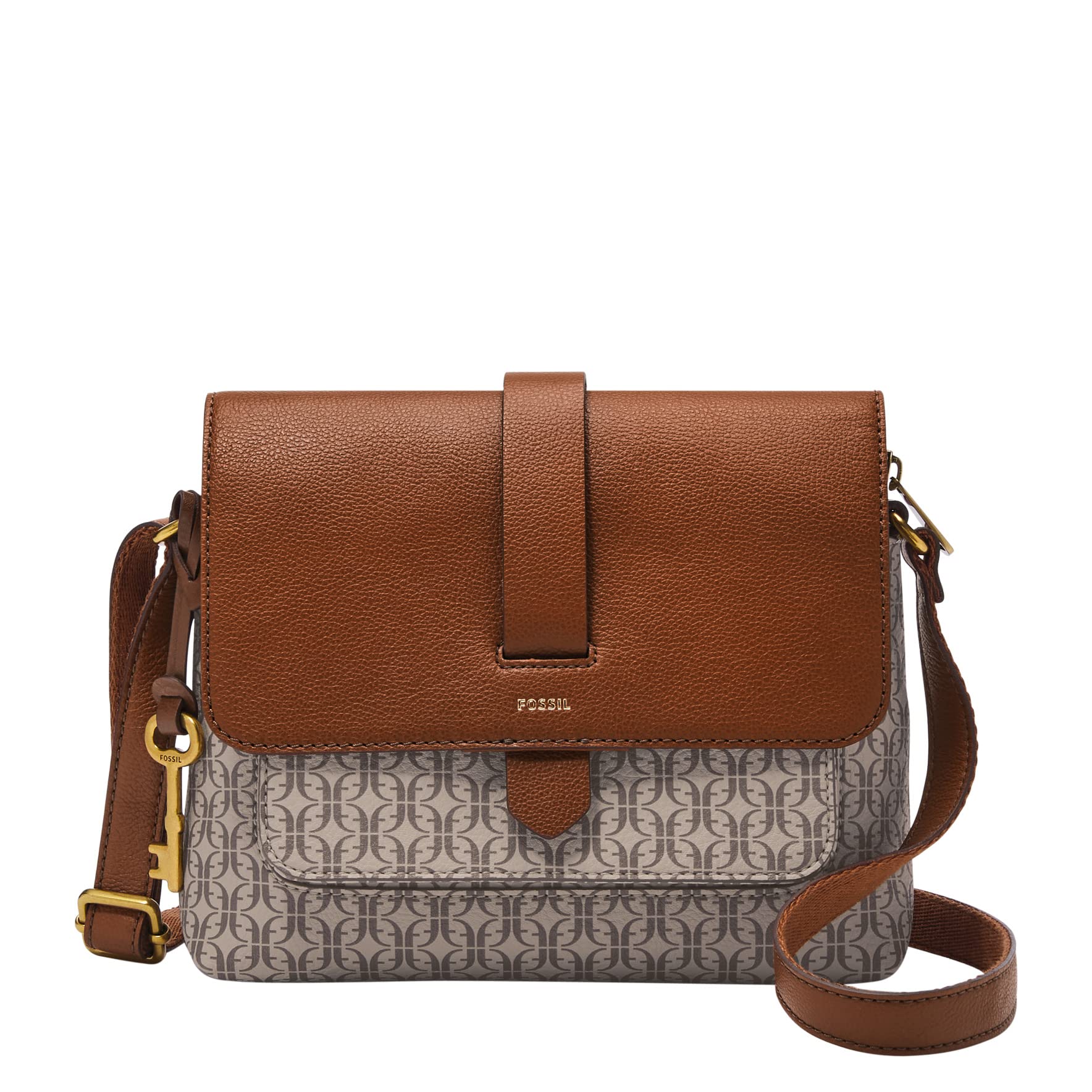 Fossil Women's Kinley Small Crossbody Purse Handbag - Stylish Leather Shoulder Bag for Everyday Use, Work & Travel