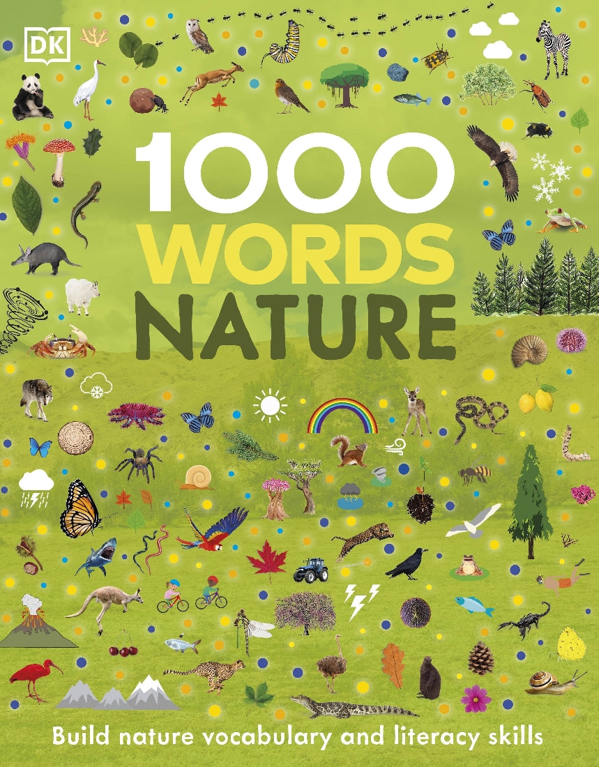1000 Words Nature Vocabulary Book - Learn English Words for Kids & Adults - Perfect for Homeschooling, ESL, and Language Learning