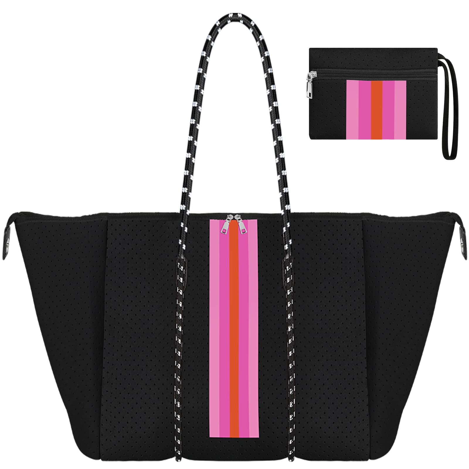 Neoprene Tote Bag for Women - Beach, Pool & Gym Travel Tote