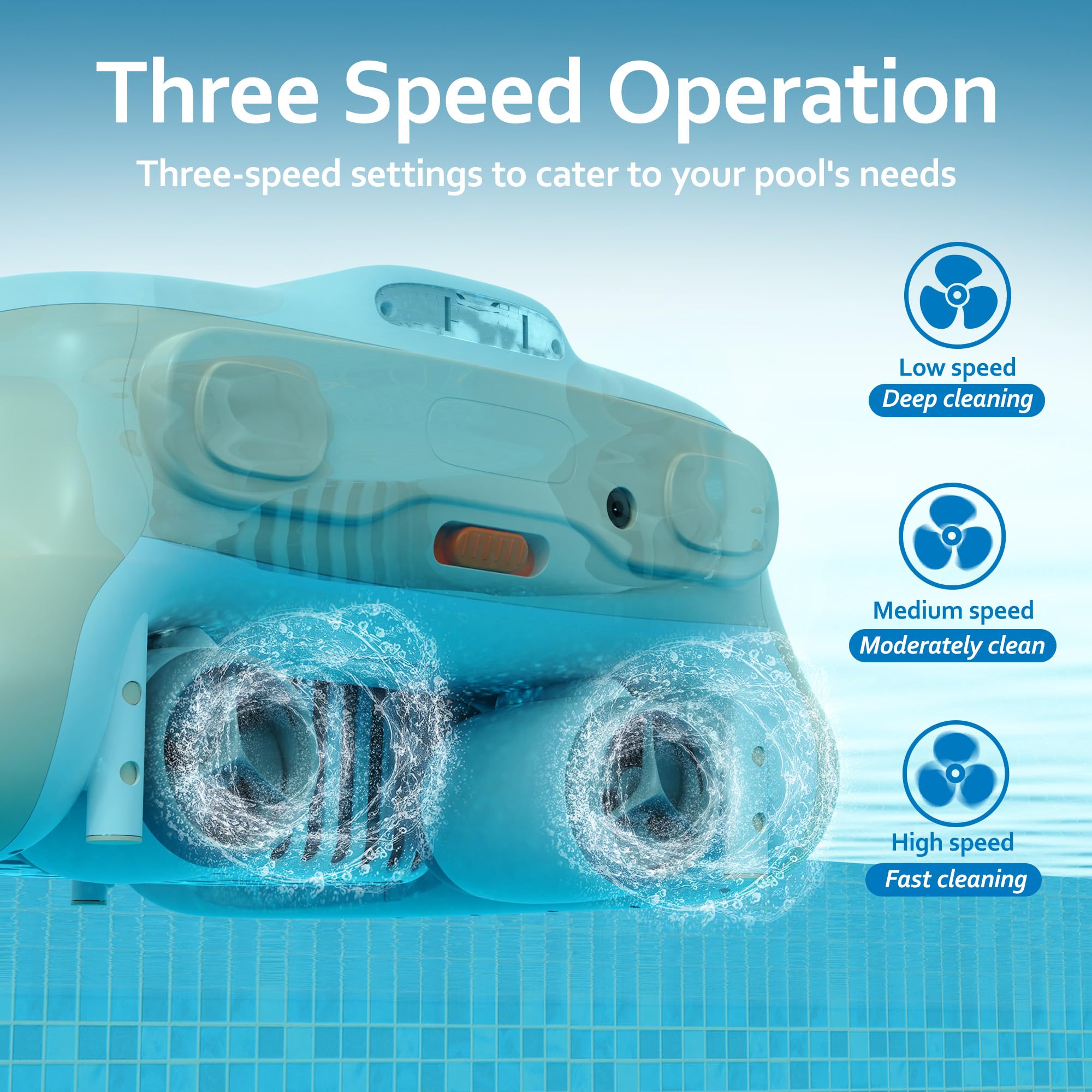 POOLPURE Automatic Pool Skimmer Robot - 10 Hour Runtime, Large Battery Powered (No Solar Panel Needed), Manual Remote Control for Efficient Surface Cleaning | Perfect for Inground & Above Ground Pools, Backyard Maintenance