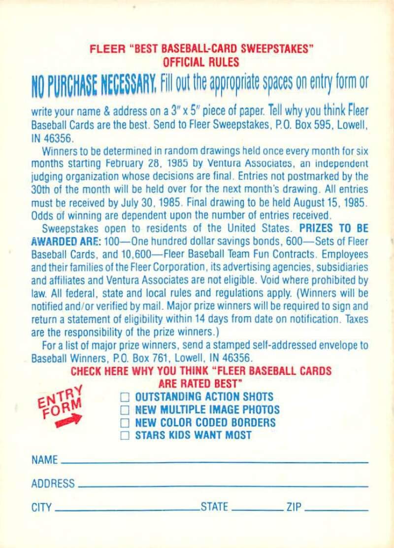 1985 Fleer Team Logo Stickers #NNO32 Milwaukee Brewers Official MLB Trading Card Sticker (EX+ Condition) - Perfect for Baseball Card Collections, Fan Memorabilia & Sports Decor