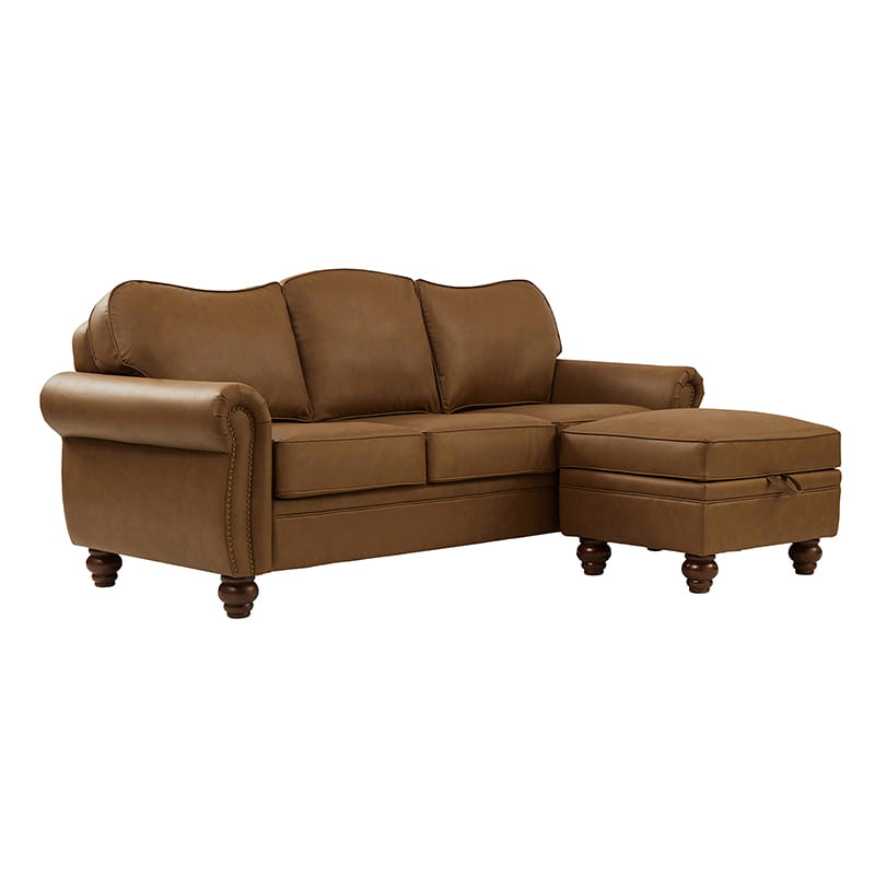 Amelia 2-Piece Living Room Furniture Set - Sofa & Loveseat (Multiple Styles Available) - Perfect for Small Spaces & Cozy Apartments