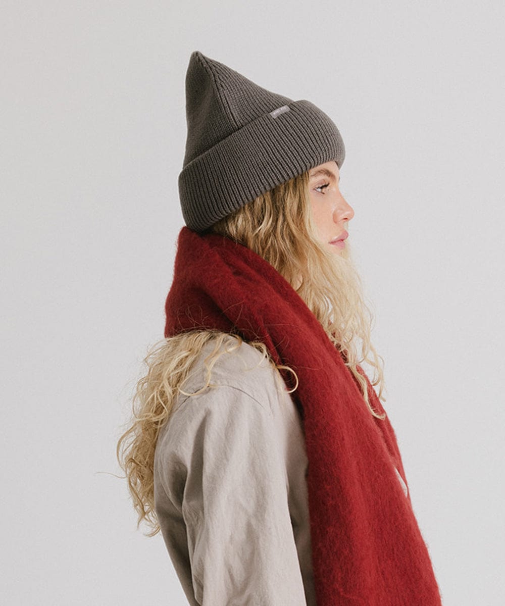 Lou Oversized Knit Beanie - Soft Chunky Winter Hat for Women & Men - Perfect for Cold Weather, Skiing, and Outdoor Activities